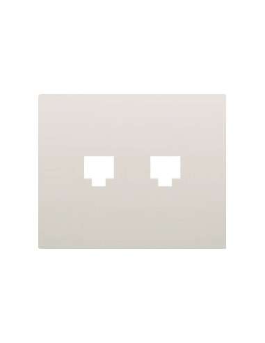 Tapa para adaptador doble RJ11-RJ45