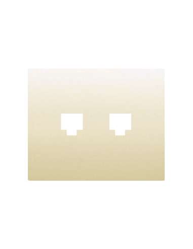 Tapa para adaptador doble RJ11-RJ45