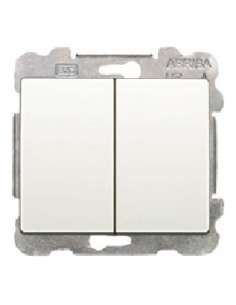 Doble conmutador IP44 estanco