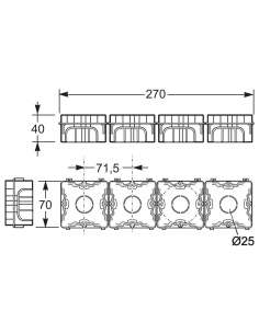 Cajetín universal para... 2