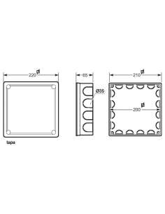 Caja de empalmes para... 2