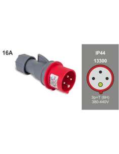 Clavija cetact 3P+TT 380V...