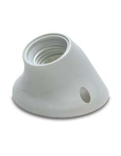 Portalámparas curvo E27