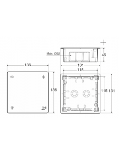 Caja derivación para... 2