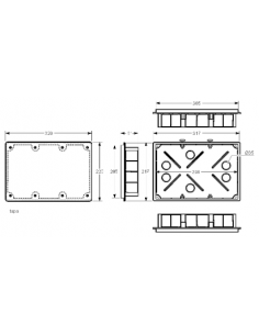 Caja ICT 200x300 empotrar 2