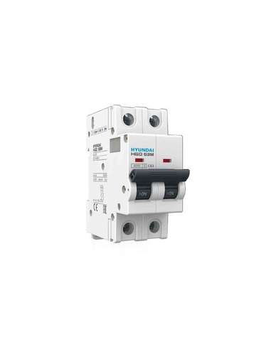 Magnetotérmico curva C 2P 50A gama...